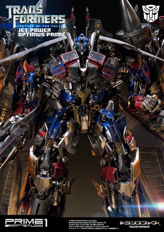 Jetpower Optimus Prime (Regular Version) Transformers: Revenge of the Fallen (Film) – Prime1Studio – ActionFigure Brasil