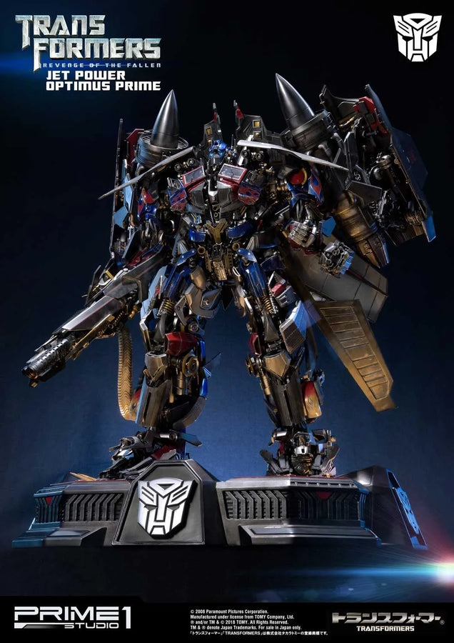Jetpower Optimus Prime (Regular Version) Transformers: Revenge of the Fallen (Film) – Prime1Studio – ActionFigure Brasil
