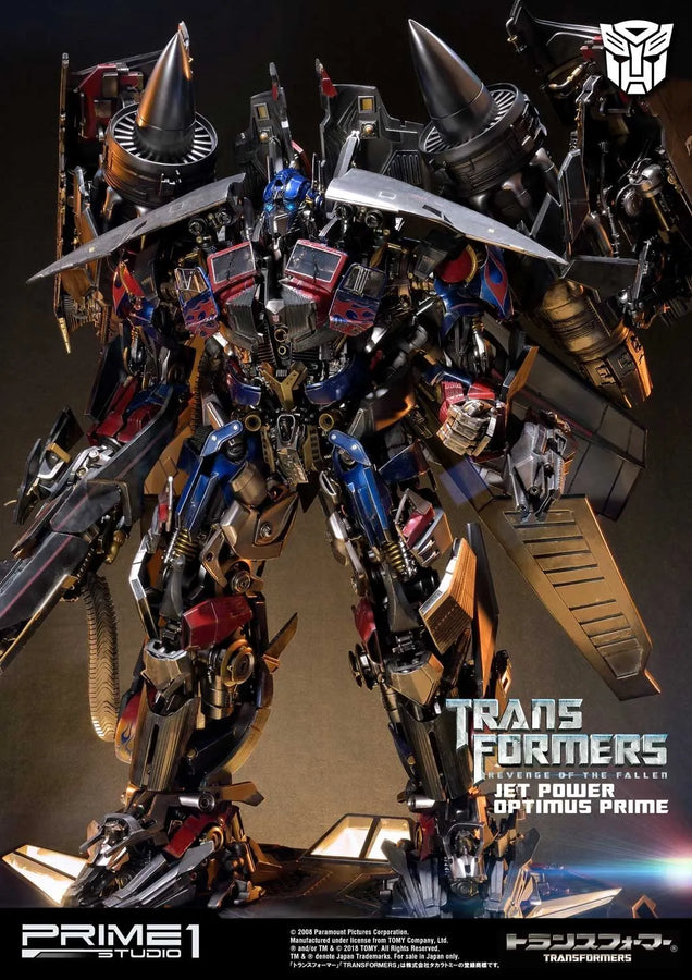 Jetpower Optimus Prime (Regular Version) Transformers: Revenge of the Fallen (Film) – Prime1Studio – ActionFigure Brasil