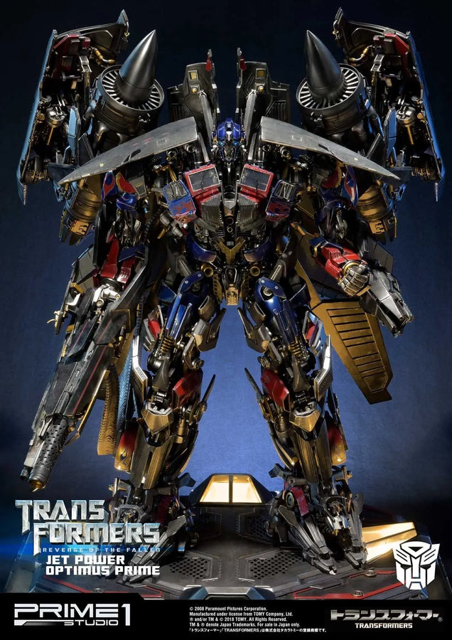 Jetpower Optimus Prime (Regular Version) Transformers: Revenge of the Fallen (Film) – Prime1Studio – ActionFigure Brasil