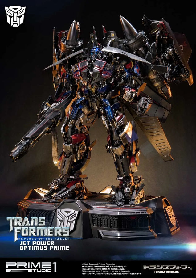 Jetpower Optimus Prime (Regular Version) Transformers: Revenge of the Fallen (Film) – Prime1Studio – ActionFigure Brasil