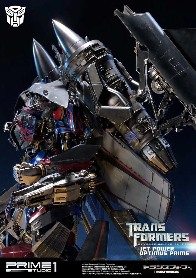 Jetpower Optimus Prime (Regular Version) Transformers: Revenge of the Fallen (Film) – Prime1Studio – ActionFigure Brasil