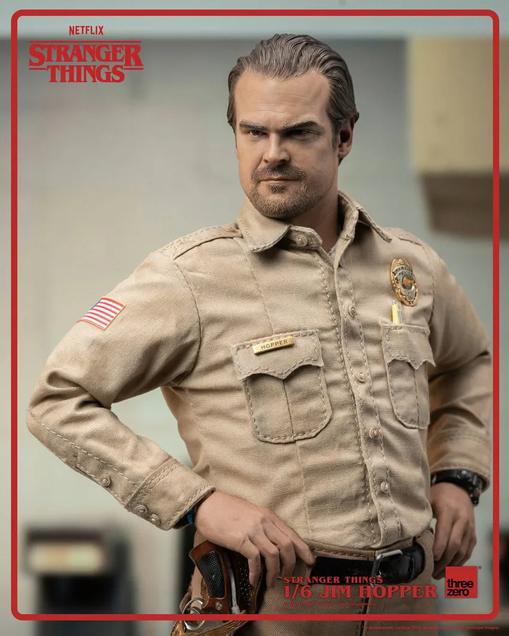 Jim Hopper (Season 1) – Threezero – ActionFigure Brasil