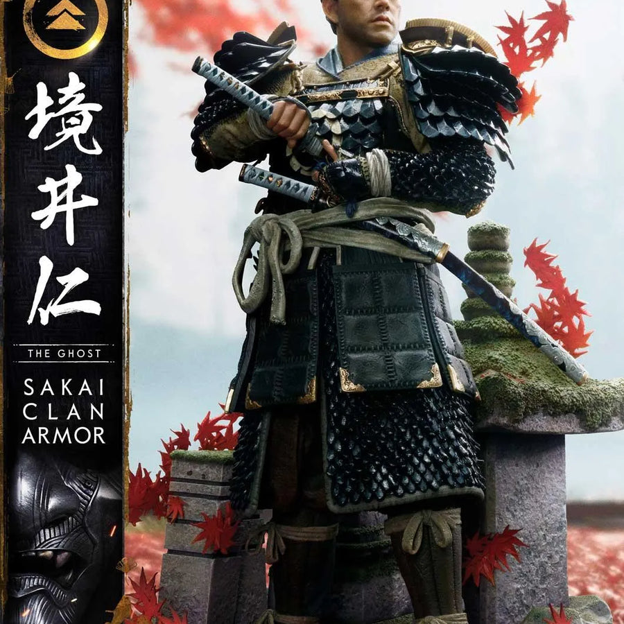 Jin Sakai, The Ghost (Deluxe Bonus Version) Ghost of Tsushima – Prime1Studio – ActionFigure Brasil
