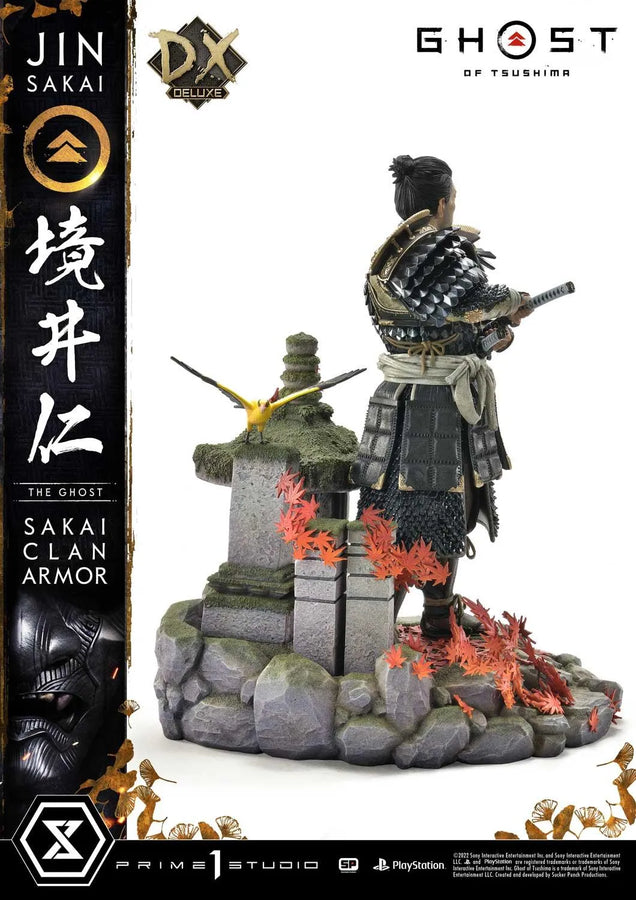 Jin Sakai, The Ghost (Deluxe Bonus Version) Ghost of Tsushima – Prime1Studio – ActionFigure Brasil
