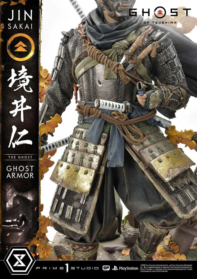 Jin Sakai, The Ghost (Deluxe Bonus Version) Ghost of Tsushima – Prime1Studio – ActionFigure Brasil