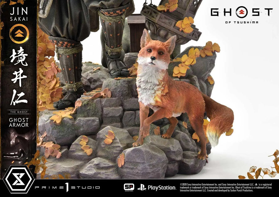 Jin Sakai, The Ghost (Deluxe Bonus Version) Ghost of Tsushima – Prime1Studio – ActionFigure Brasil
