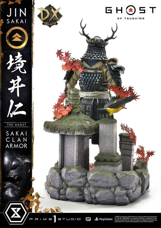 Jin Sakai, The Ghost (Deluxe Bonus Version) Ghost of Tsushima – Prime1Studio – ActionFigure Brasil