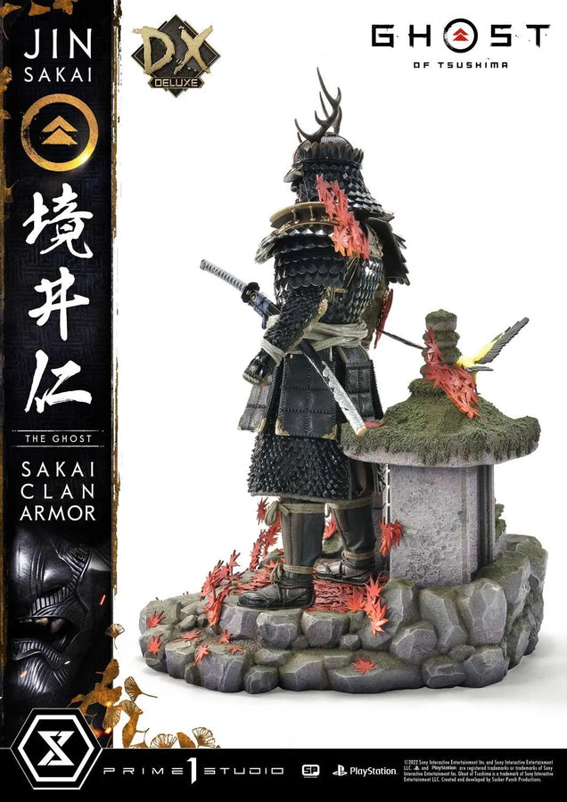 Jin Sakai, The Ghost (Deluxe Bonus Version) Ghost of Tsushima – Prime1Studio – ActionFigure Brasil