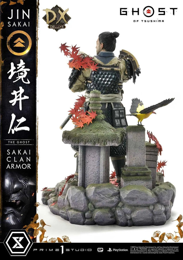 Jin Sakai, The Ghost (Deluxe Version) Ghost of Tsushima – Prime1Studio – ActionFigure Brasil