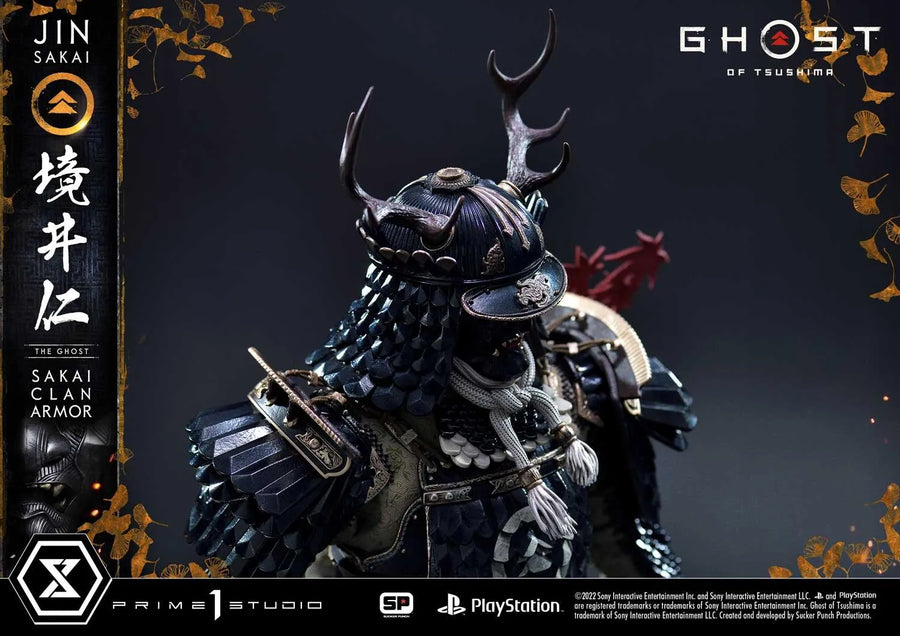 Jin Sakai, The Ghost (Regular Version) Ghost of Tsushima – Prime1Studio – ActionFigure Brasil