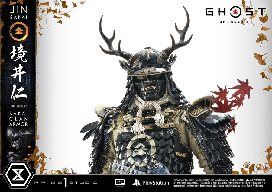 Jin Sakai, The Ghost (Regular Version) Ghost of Tsushima – Prime1Studio – ActionFigure Brasil