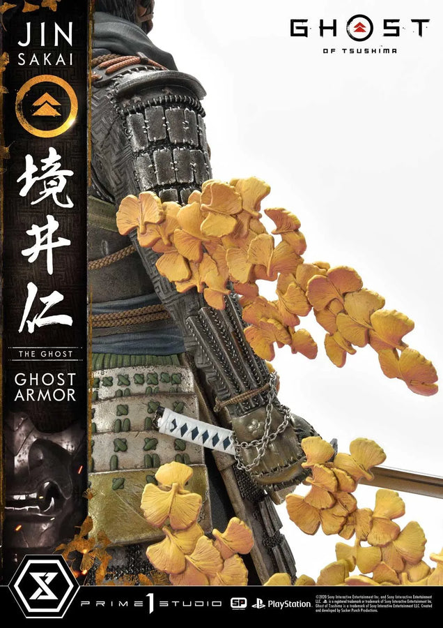 Jin Sakai, The Ghost (Regular Version) Ghost of Tsushima – Prime1Studio – ActionFigure Brasil