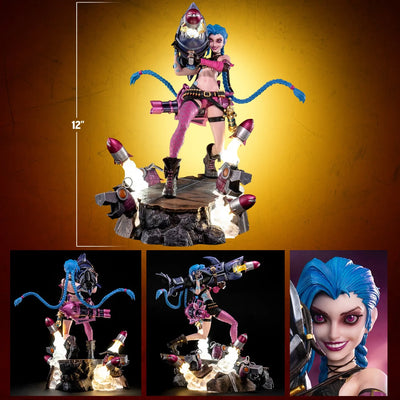 Jinx - LIMITED EDITION – PureArts – ActionFigure Brasil — com base expositora