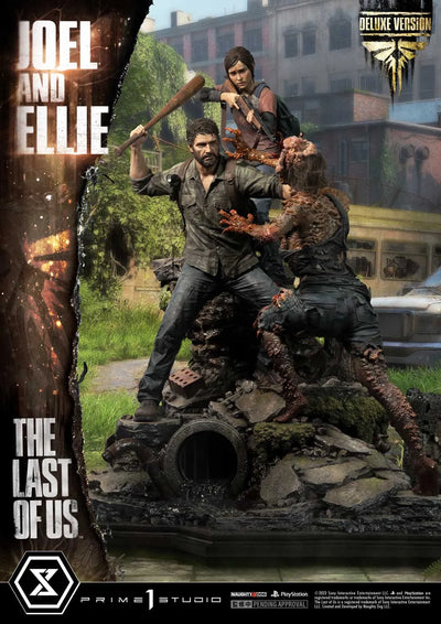 Joel & Ellie (Deluxe Version) - LIMITED EDITION: 200 (Deluxe Version) – Prime 1 Studio – ActionFigure Brasil — detalhe do produto