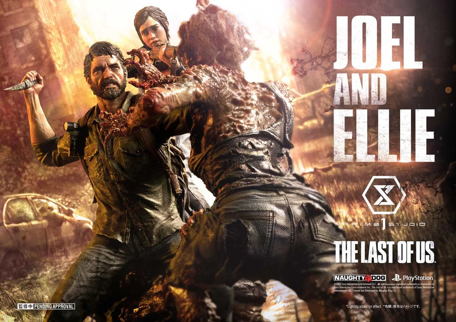 Joel ＆ Ellie (Deluxe Version) The Last of Us PartⅠ – Prime1Studio – ActionFigure Brasil