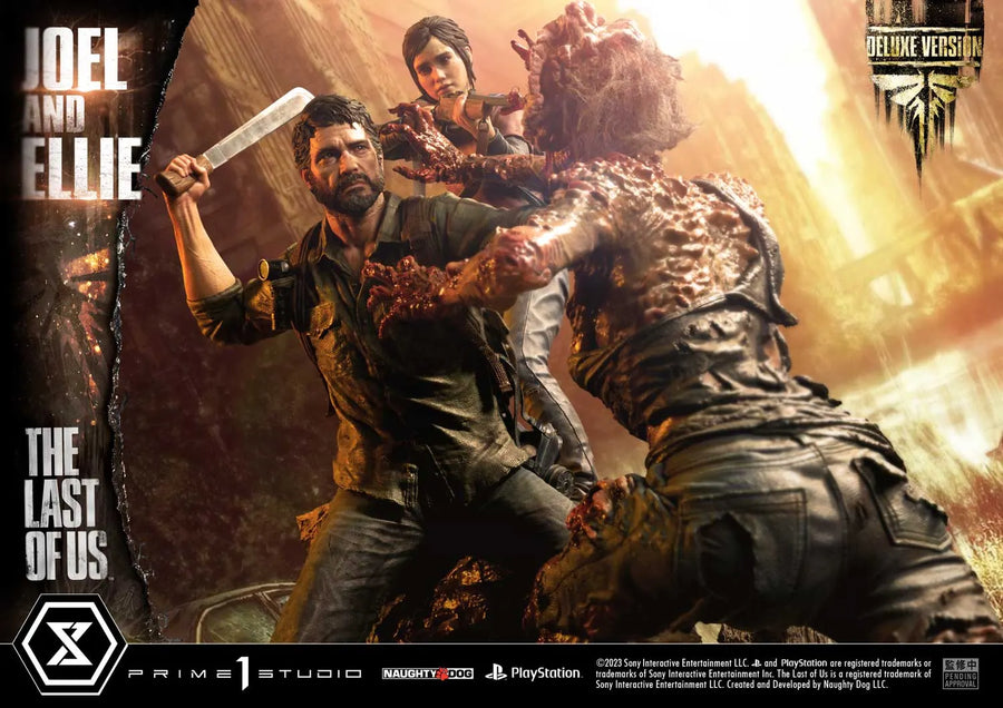 Joel ＆ Ellie (Deluxe Version) The Last of Us PartⅠ – Prime1Studio – ActionFigure Brasil