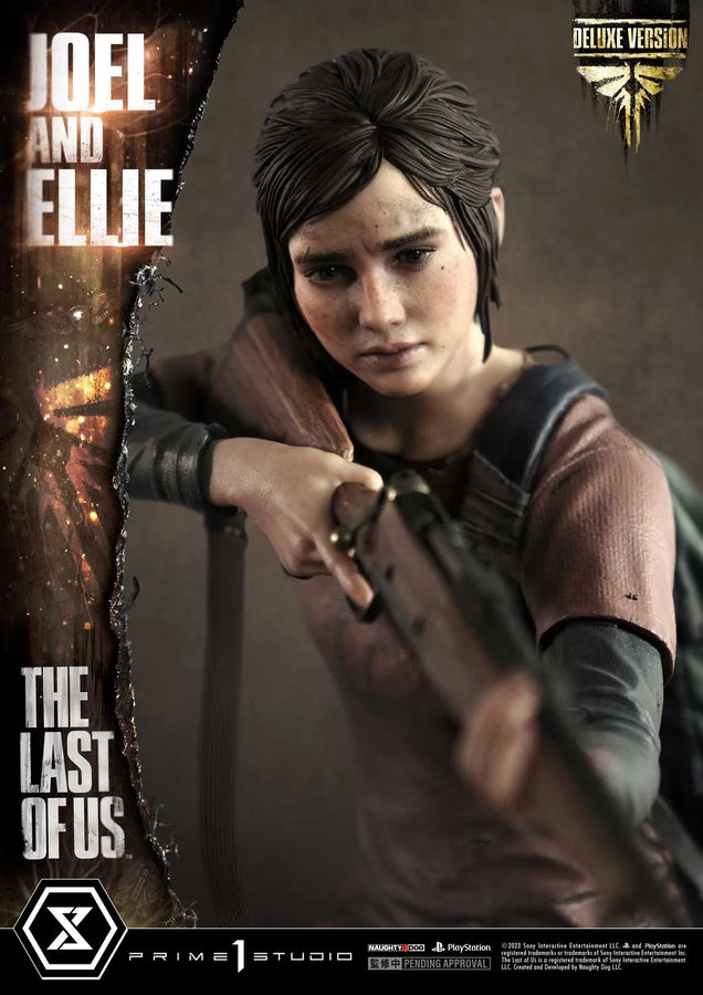Joel ＆ Ellie (Deluxe Version) The Last of Us PartⅠ – Prime1Studio – ActionFigure Brasil