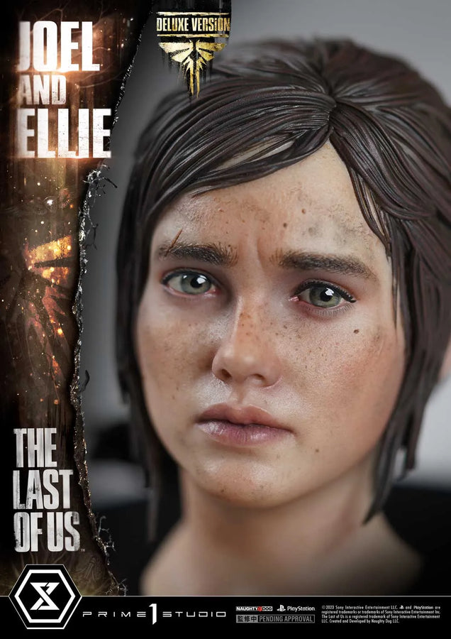 Joel ＆ Ellie (Deluxe Version) The Last of Us PartⅠ – Prime1Studio – ActionFigure Brasil