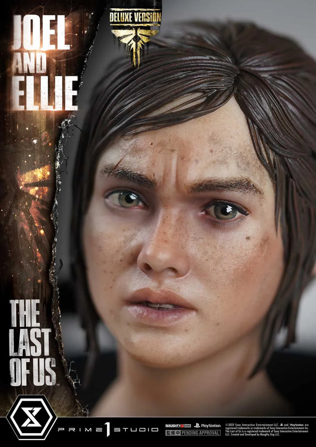 Joel ＆ Ellie (Deluxe Version) The Last of Us PartⅠ – Prime1Studio – ActionFigure Brasil