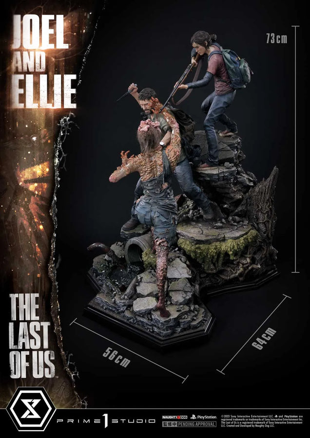 Joel ＆ Ellie (Deluxe Version) The Last of Us PartⅠ – Prime1Studio – ActionFigure Brasil