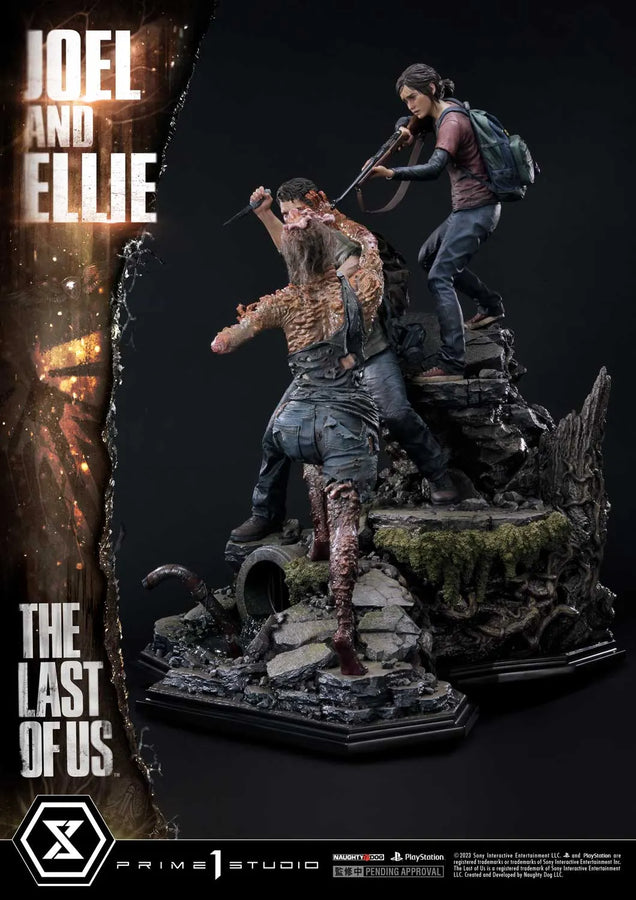 Joel ＆ Ellie (Deluxe Version) The Last of Us PartⅠ – Prime1Studio – ActionFigure Brasil