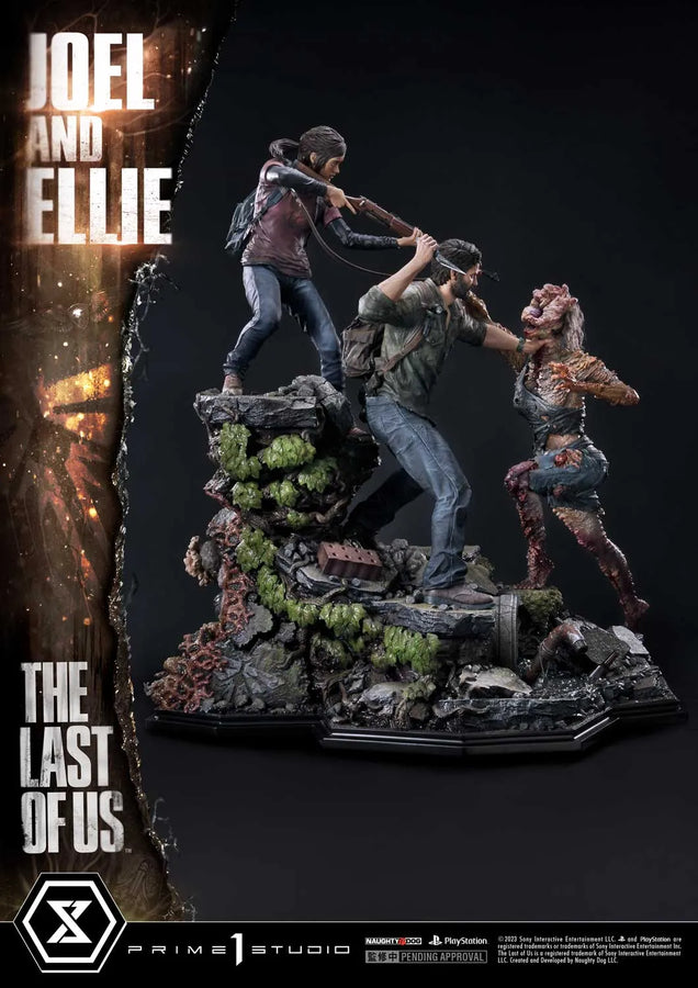Joel ＆ Ellie (Deluxe Version) The Last of Us PartⅠ – Prime1Studio – ActionFigure Brasil