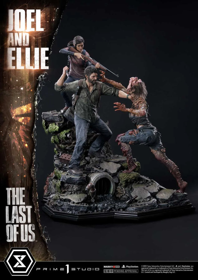 Joel ＆ Ellie (Deluxe Version) The Last of Us PartⅠ – Prime1Studio – ActionFigure Brasil