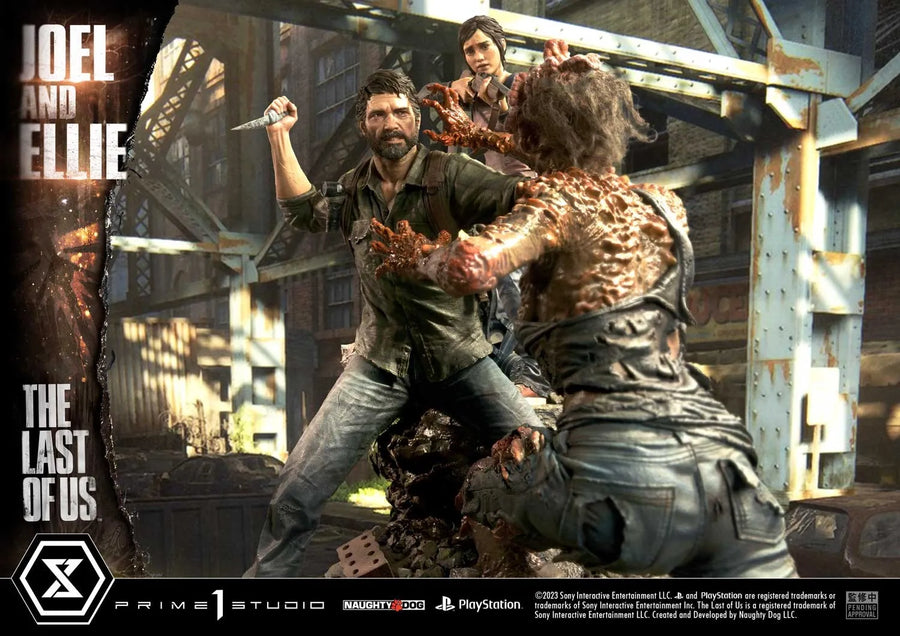Joel & Ellie - LIMITED EDITION: 200 (Standard Version) – Prime 1 Studio – ActionFigure Brasil