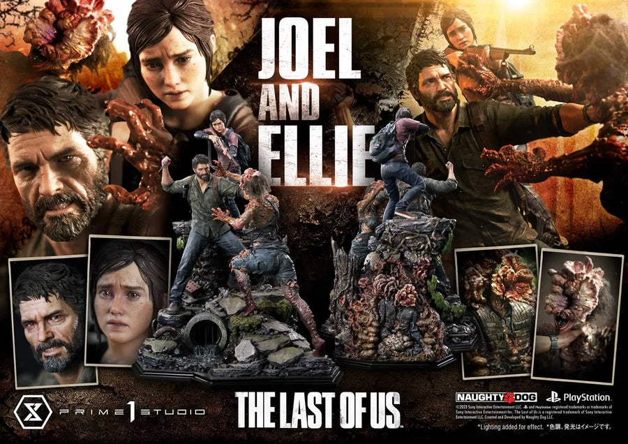 Joel & Ellie - LIMITED EDITION: 200 (Standard Version) – Prime 1 Studio – ActionFigure Brasil