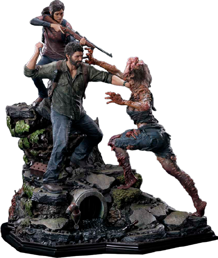 Joel & Ellie - LIMITED EDITION: 200 (Standard Version) – Prime 1 Studio – ActionFigure Brasil