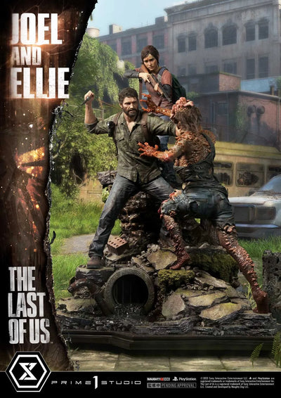 Joel & Ellie - LIMITED EDITION: 200 (Standard Version) – Prime 1 Studio – ActionFigure Brasil — ambientada