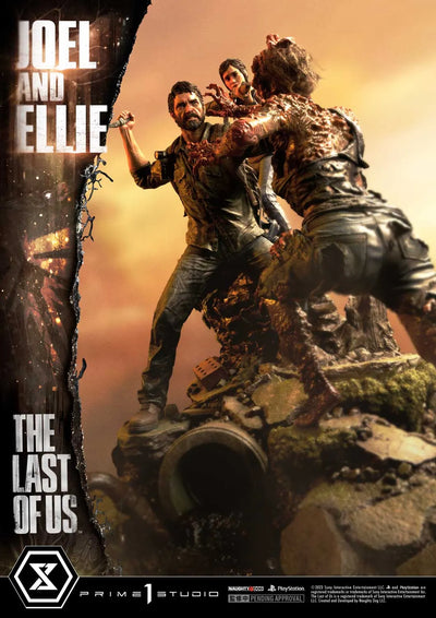 Joel ＆ Ellie (Regular version) The Last of Us PartⅠ – Prime1Studio – ActionFigure Brasil