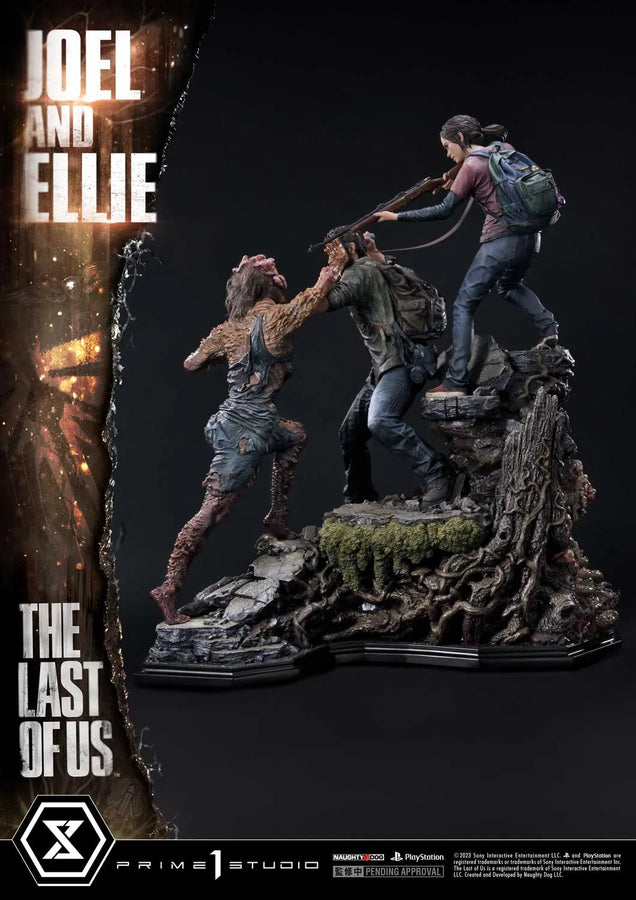 Joel ＆ Ellie (Regular version) The Last of Us PartⅠ – Prime1Studio – ActionFigure Brasil