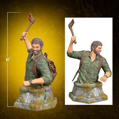 Joel with Hatchet – Dark Horse Comics – ActionFigure Brasil — com base expositora