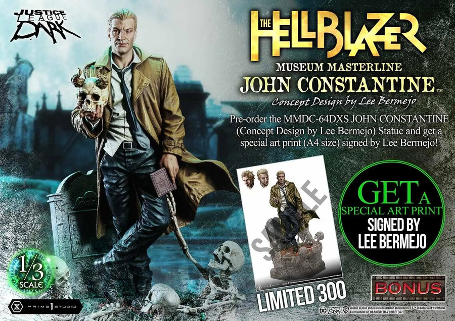 JOHN CONSTANTINE (Deluxe Bonus Version) Hell Blazer (Comics) – Prime1Studio – ActionFigure Brasil