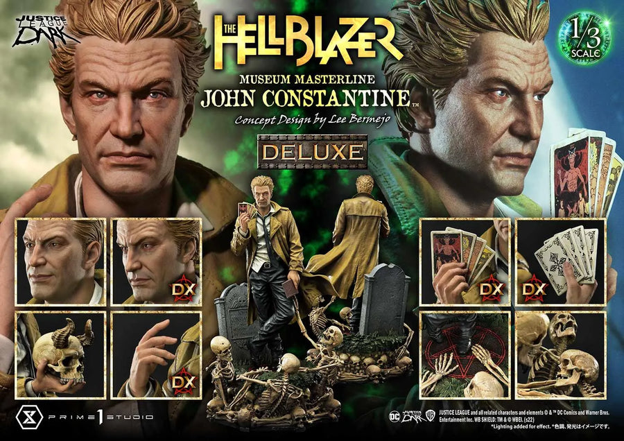 JOHN CONSTANTINE (Deluxe Bonus Version) Hell Blazer (Comics) – Prime1Studio – ActionFigure Brasil