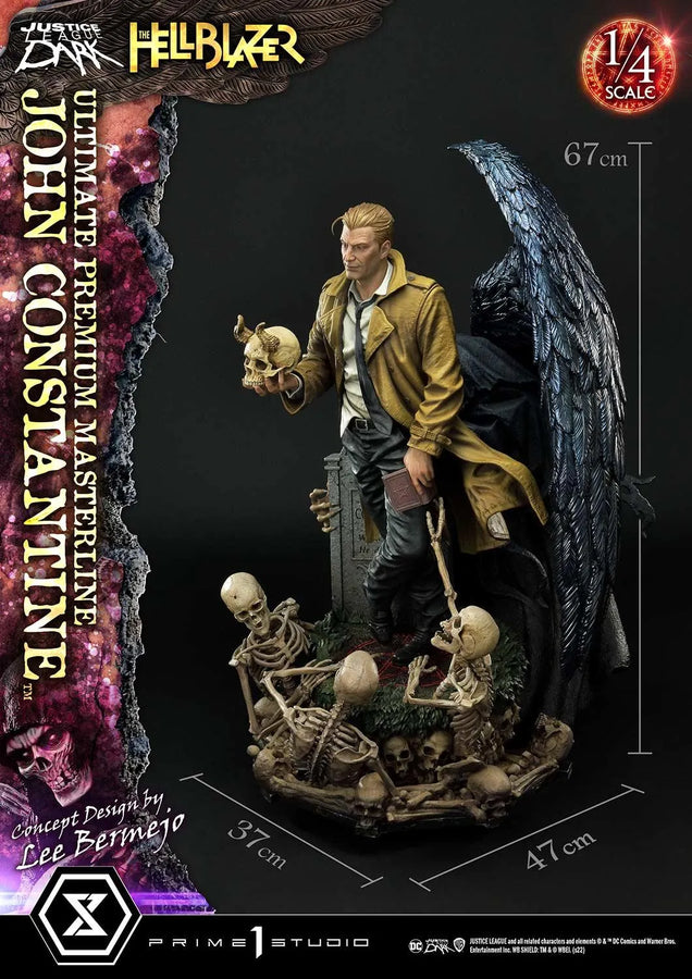 JOHN CONSTANTINE (Deluxe Bonus Version) Hell Blazer (Comics) – Prime1Studio – ActionFigure Brasil