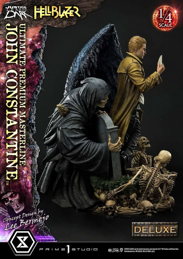 JOHN CONSTANTINE (Deluxe Bonus Version) Hell Blazer (Comics) – Prime1Studio – ActionFigure Brasil