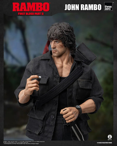 John Rambo – Threezero – ActionFigure Brasil — ângulo diferente