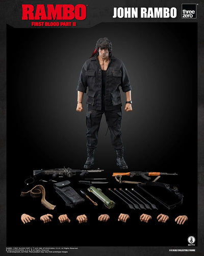 John Rambo – Threezero – ActionFigure Brasil — ambientada