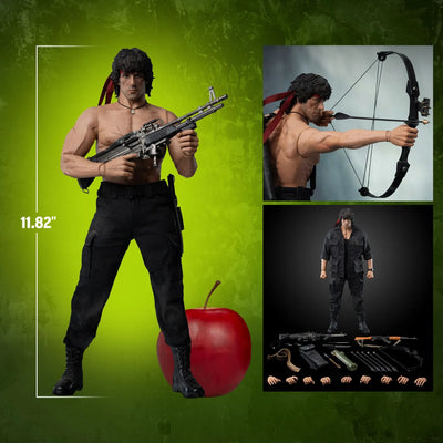 John Rambo – Threezero – ActionFigure Brasil — detalhe do produto