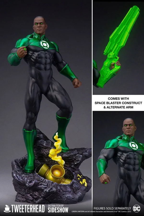 John Stewart – Green Lantern - LIMITED EDITION: 500 (Exclusive) – Tweeterhead – ActionFigure Brasil