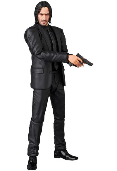 John Wick: Chapter 3 - Parabellum - John Wick - Mafex (No.233) - Chapter 3 (Medicom Toy)ㅤ – Medicom Toy – ActionFigureBrasil — ângulo diferente