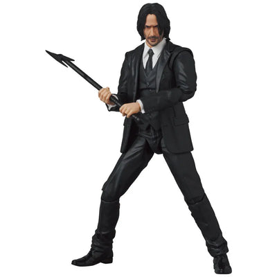John Wick: Chapter 4 - John Wick - Mafex No.212 (Medicom Toy)ㅤ – Medicom Toy – ActionFigureBrasil — ângulo diferente
