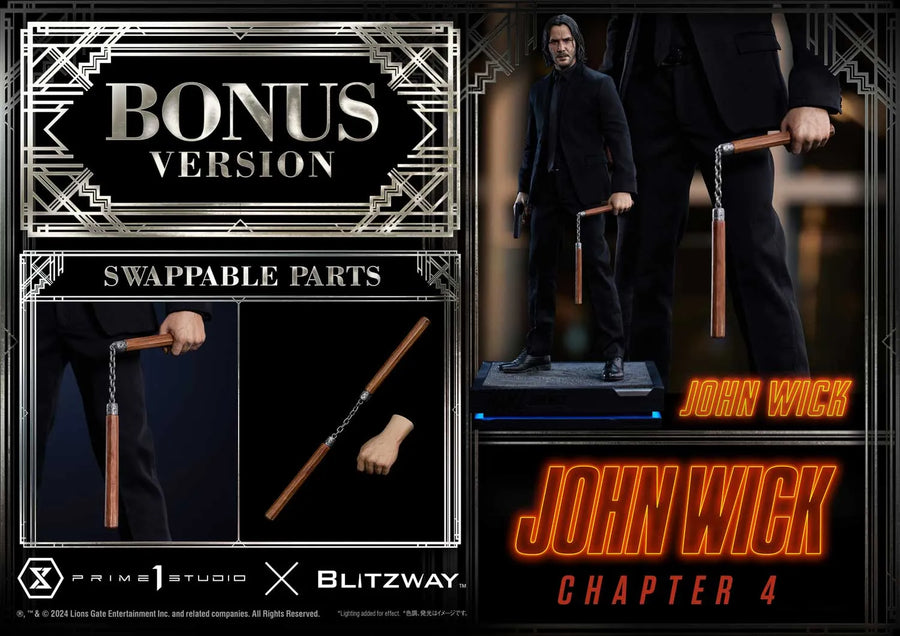 John Wick (Deluxe Bonus Version) John Wick: Chapter 4 (Film) – Prime1Studio – ActionFigure Brasil