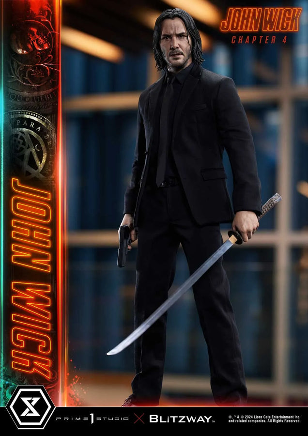 John Wick (Deluxe Bonus Version) John Wick: Chapter 4 (Film) – Prime1Studio – ActionFigure Brasil