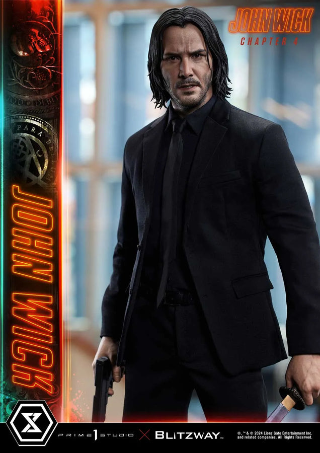 John Wick (Regular Version) John Wick: Chapter 4 (Film) – Prime1Studio – ActionFigure Brasil