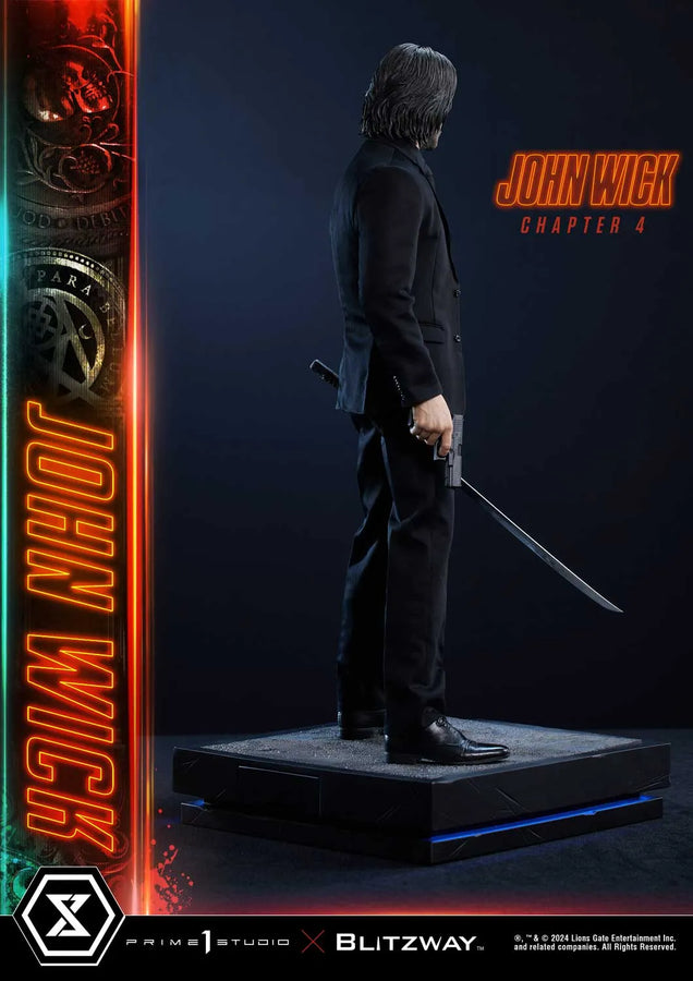 John Wick (Regular Version) John Wick: Chapter 4 (Film) – Prime1Studio – ActionFigure Brasil