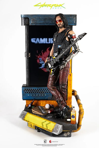 Johnny Silverhand - LIMITED EDITION: 2077 (Exclusive) – PureArts – ActionFigure Brasil — detalhe do produto